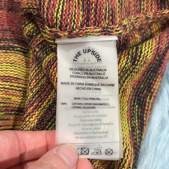 Anthropologie The Upside Nitara Marled Mockneck Arrow Sweater - Picture 8 of 11